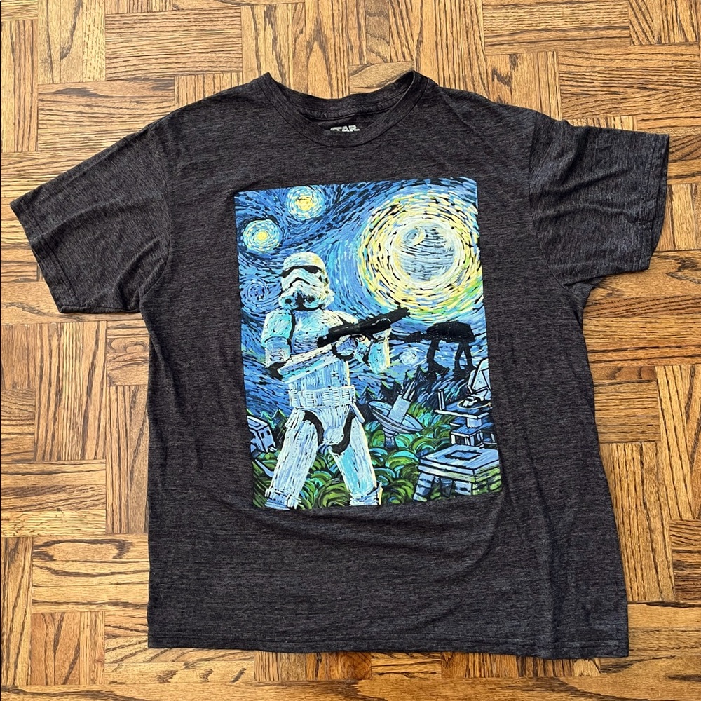 Star Wars Starry Starry Night T-shirt L